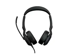 Jabra Evolve2 50 MS Stereo - Hodesett on-ear - kablet - aktiv st&#248;ydemping - USB-C, USB-A - Certified for Microsoft Teams