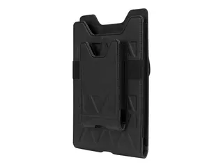 Targus Field-Ready Universal - Hylsterveske for nettbrett polyuretan, fauxlær - svart - 7" - 8" - for P/N: THD482GLZ