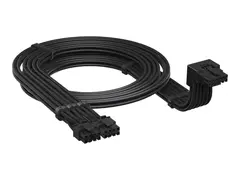 CORSAIR Type 5 (Style A) - Strømkabel 16-stifts PCI-strøm (hann) oppvinklet til 8-pins PCIe-strøm (hann) - 65 cm - svart
