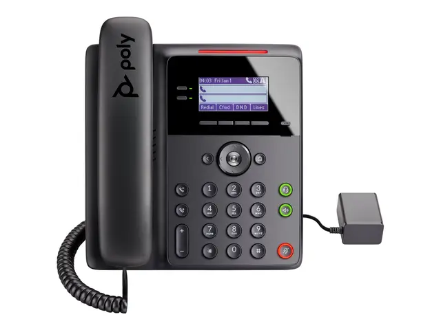 Poly Edge B10 - VoIP-telefon med anrops-ID/samtale venter 5-veis a...
