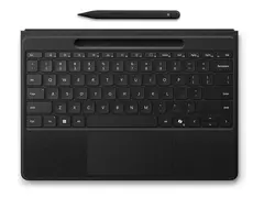 Microsoft Surface Pro Flex Keyboard 13-inch - tastatur - med styreplate, akselerometer, lagrings- og ladebakke for Surface Slim Pen 2 - trådløs - Bluetooth, magnetic dock - QWERTZ - Tysk - svart - med Slim Pen - for Surface Pro