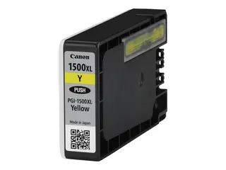 Canon PGI-1500XL Y - 12 ml - Høy ytelse - gul original - blekkbeholder - for MAXIFY MB2050, MB2150, MB2155, MB2350, MB2750, MB2755
