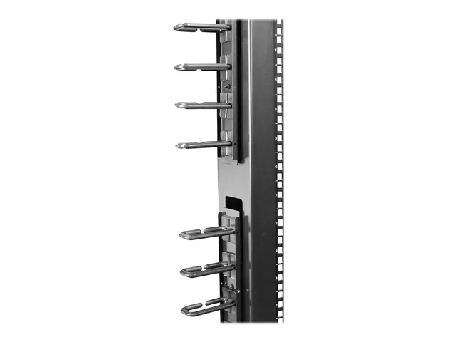 StarTech.com Vertical 0U Server Rack Cable Management w/ D-Ring Ho...