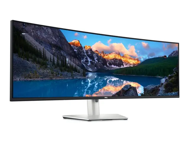 Dell UltraSharp U4924DW - LED-skjerm kurvet 49" 5120 x 1440 5K Dua...