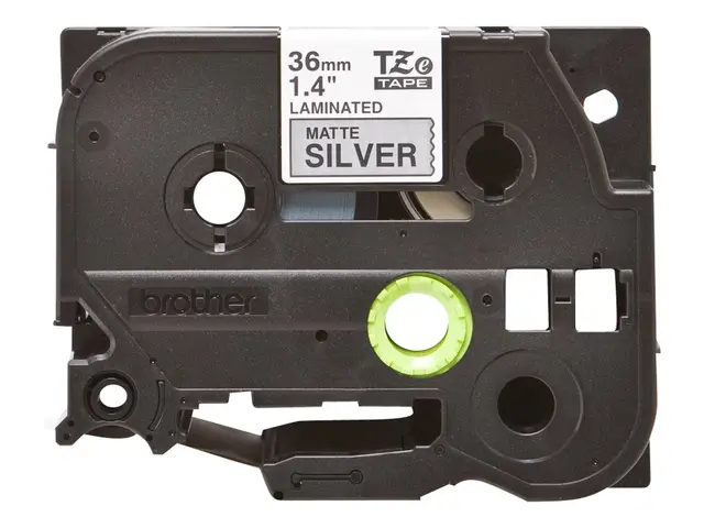 Brother TZe-M961 - Svart på matt sølv Rull (3,6 cm x 8 m) 1 kasset...