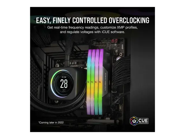 CORSAIR Vengeance RGB - DDR5 sett 32 GB: 2 x 16 GB DIMM 288-pin 60...