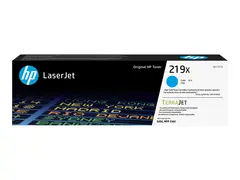 HP 219X - H&#248;y ytelse - cyan - original LaserJet - tonerpatron (W2191X) - for Color LaserJet Pro MFP 3302fdn