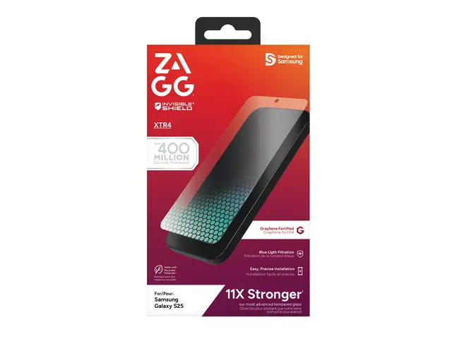 ZAGG InvisibleShield Glass XTR4 - Skjermbeskyttelse for mobiltelef...