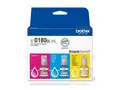 Brother BTD180CL Multipack - 3-pack - gul, cyan, magenta original - hengeboks - blekkrefill - for Brother DCP-T580DW, DCP-T780DW