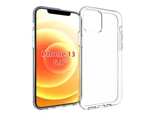 iiglo - Baksidedeksel for mobiltelefon bløt termoplastpolyuretan (TPU) - gjennomsiktig - 6.1" - for Apple iPhone 13