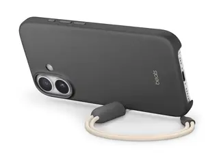 Beats - Baksidedeksel for mobiltelefon - med stativ og kamerakontroll MagSafe-samsvar - polykarbonat - granittgr&#229; - for iPhone 17