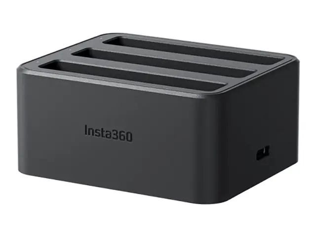 Insta360 Fast Charge Hub - Batterilader 3 x batterier lader for X4