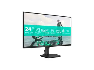 Philips Evnia 3000 24M2N3200NF - LED-skjerm gaming - 24" (23.8" synlig) - 1920 x 1080 Full HD (1080p) @ 144 Hz - IPS - 300 cd/m² - 1500:1 - HDR10 - 0.5 ms - HDMI, DisplayPort - koksgrå