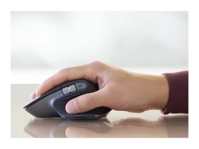 Logitech Master Series MX 3S for Business - Mus ergonomisk høyrehe...