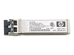 HPE - SFP (mini-GBIC) transceivermodul - 8 Gb-fiberkanal (SW) for HPE 8Gb, SN6000; StorageWorks 8/20q, 8Gb, MPX200, SN6000