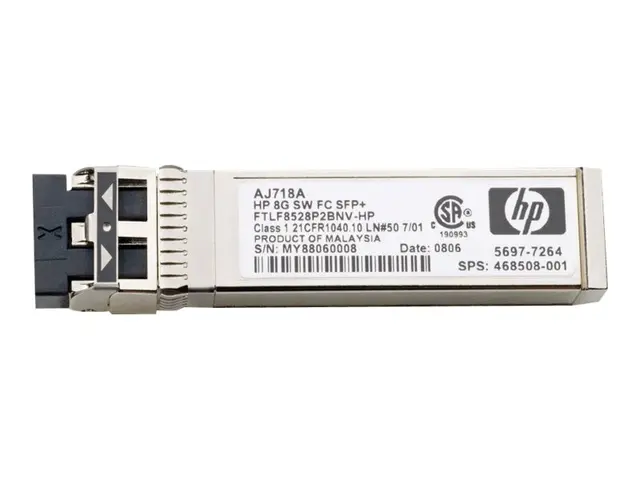HPE - SFP (mini-GBIC) transceivermodul - 8 Gb-fiberkanal (SW) - fo...