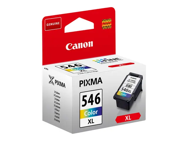 Canon CL-546XL - 13 ml - Høy ytelse - farge (cyan, magenta, gul) -...