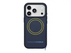 OtterBox Sole Series - Baksidedeksel for mobiltelefon MagSafe-samsvar - hard-wearing fabric - real quiet (blue) - for Apple iPhone 17 Pro