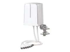 QuWireless QuOmni 7V-8 - Antenne - Kuppel Wi-Fi - 6 dBi (for 2,4 - 2,5 GHz), 7,5 dBi (for 5 GHz), 7,5 dBi (for 7 GHz) - rundtstrålende - innendørs / utendørs