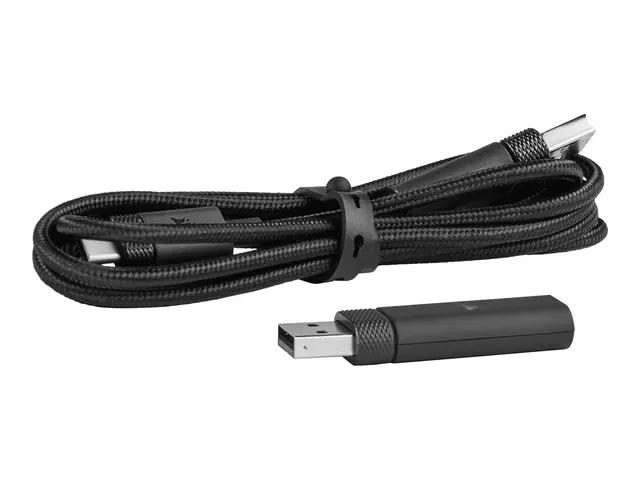 CORSAIR Gaming HS80 RGB - Hodesett full størrelse kablet USB karbon