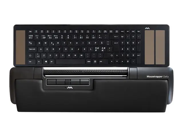 Mousetrapper Delta Extended - Sentral pekeenhet ergonomisk 7 knapp...