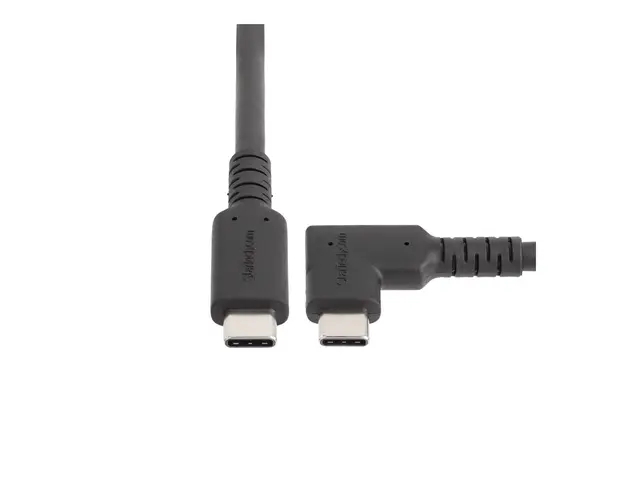 StarTech.com 6ft (2m) Rugged Right Angle USB-C Cable, USB 3.2 Gen ...