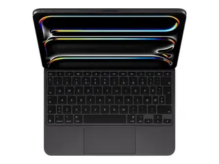 Apple Magic Keyboard - Tastatur og folioveske med styrepute - bakbelysning - Apple Smart connector - QWERTY - Norsk - svart