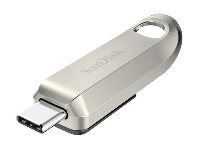 SanDisk Ultra Luxe - USB-flashstasjon 128 GB USB-C 3.2 Gen 1