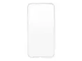 OtterBox React Series - Baksidedeksel for mobiltelefon antimikrobielt - termoplastisk elastomer (TPE), polykarbonat - blank - for Samsung Galaxy S23+