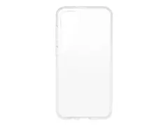 OtterBox React Series - Baksidedeksel for mobiltelefon antimikrobielt - termoplastisk elastomer (TPE), polykarbonat - blank - for Samsung Galaxy S23+