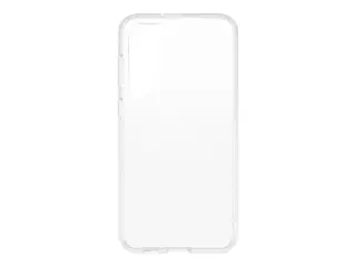 OtterBox React Series - Baksidedeksel for mobiltelefon antimikrobielt - termoplastisk elastomer (TPE), polykarbonat - blank - for Samsung Galaxy S23+