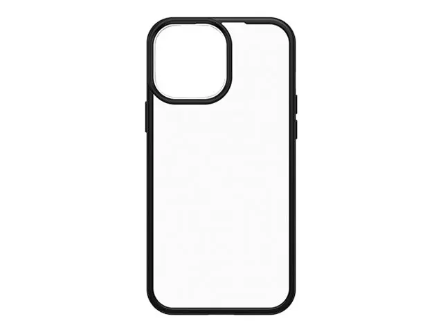 OtterBox React Series - Baksidedeksel for mobiltelefon svart kryst...