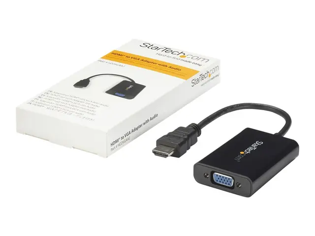 StarTech.com HDMI to VGA Video Adapter Converter with Audio for De...
