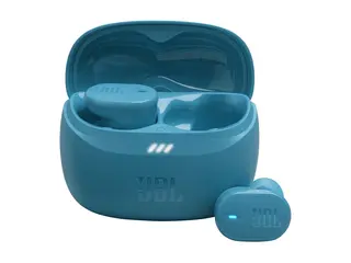 JBL TUNE Buds 2 - True wireless-hodetelefoner med mikrofon i øret - Bluetooth - aktiv støydemping - turkis