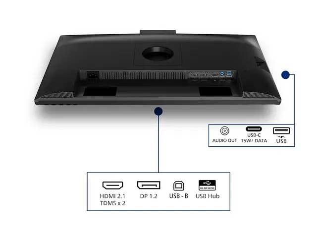 Philips 27B2N3500JH - 3000 Series LED-skjerm - 27" - 2560 x 1440 QHD @ 120 Hz - IPS - 1500:1 - 2xHDMI, DisplayPort - høyttalere - svart 
