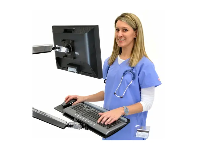 Ergotron LX - Tastatur/musearm-monteringsbakke veggmonterbar, vegg...