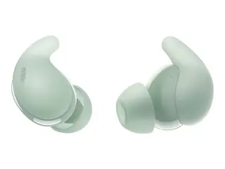 Sony LinkBuds Fit - True wireless-hodetelefoner med mikrofon i &#248;ret - Bluetooth - aktiv st&#248;ydemping - gr&#248;nn
