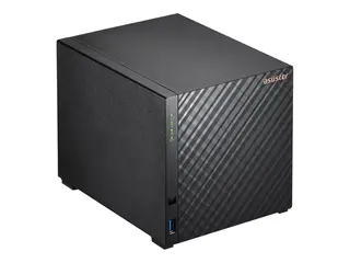 ASUSTOR Drivestor 4 Gen2 AS1204T - NAS-server 4 brønner - SATA 6Gb/s - RAID 0, 1, 5, 6, 10, JBOD - RAM 1 GB - 2.5 Gigabit Ethernet - iSCSI støtte