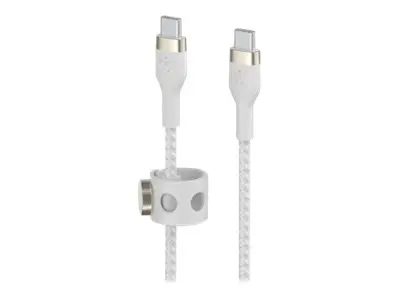 Belkin BoostCharge - USB-kabel 24 pin USB-C (hann) til 3 m hvit