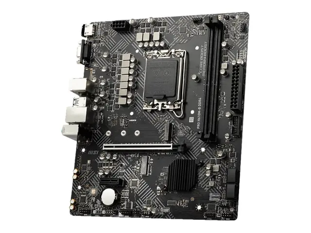 MSI PRO H610M-G DDR4 - Hovedkort micro ATX LGA1700-sokkel H610 Chi...