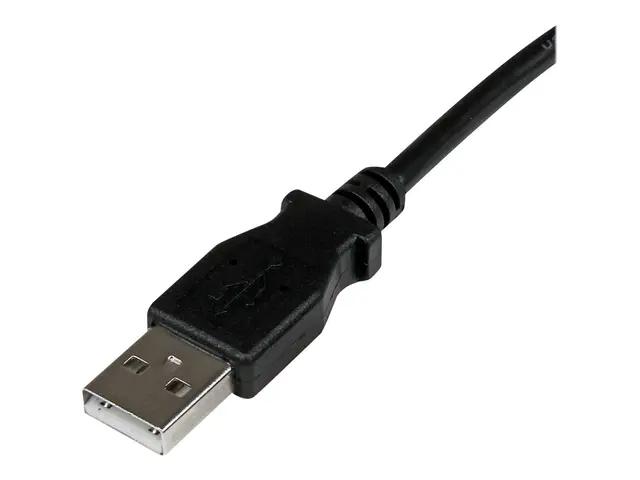 StarTech.com 1m USB 2.0 A to Right Angle B Cable Cord - 1 m Printe...