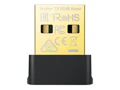 TP-Link Archer TX10UB Nano V1 - Nettverksadapter USB 2.0 - Wi-Fi 5, Wi-Fi 6, Bluetooth 5.3