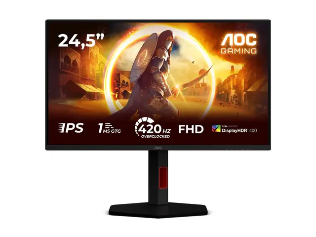 AOC Gaming 25G4KUR - G4 Series LED-skjerm gaming 25" (24.5" synlig...