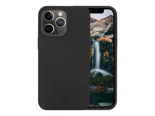 dbramante1928 Greenland - Baksidedeksel for mobiltelefon snappfeste - 100 % resirkulert plast - nattsvart - for Apple iPhone 12, 12 Pro