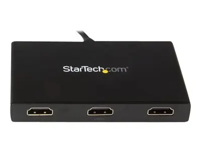 StarTech.com 3-Port Multi Monitor Adapter, DisplayPort 1.2 to HDMI...