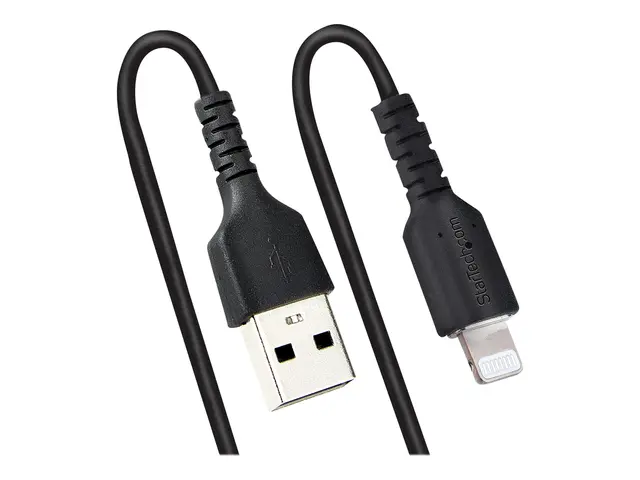 StarTech.com 50cm (20in) USB to Lightning Cable, MFi Certified, Co...