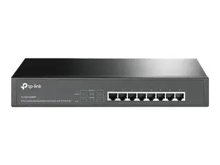 TP-Link TL-SG1008MP - Switch - ikke-styrt 8 x 10/100/1000 (PoE+) - stasjonær, rackmonterbar - PoE+ (126 W)