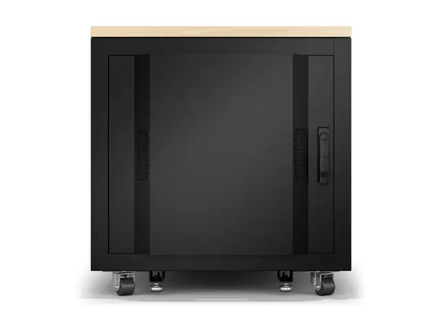 APC NetShelter - Rack (vertikal) lydisolert AC 100-230 V lønn 12U ...