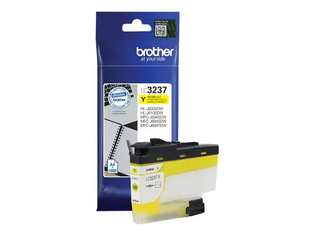 Brother LC3237Y - Gul original blekkpatron for HL-J6000DW, HL-J610...