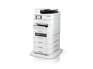Epson WorkForce Pro EM-C8101RDWF Multifunksjonsskriver - farge - ink-jet - A3 (medie) - opp til 22 spm (kopiering) - opp til 26 spm (trykking) - 400 ark - 33.6 kbps - USB 2.0, USB 2.0 vert, Gigabit LAN, Wi-Fi(ac)